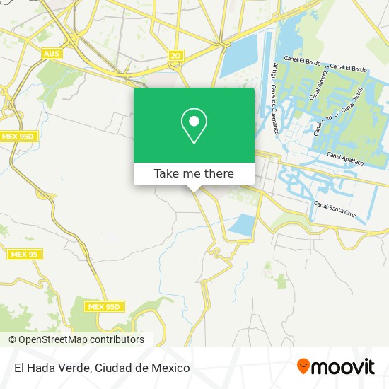 El Hada Verde map