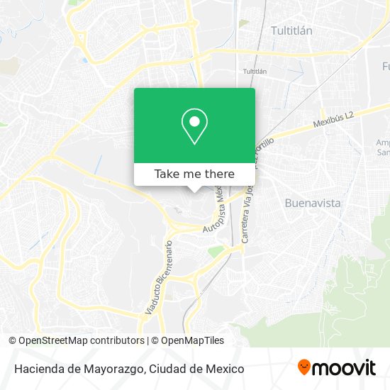 Hacienda de Mayorazgo map