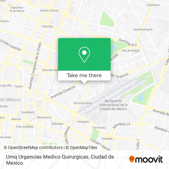 Umq Urgencias Medico Quirurgicas map