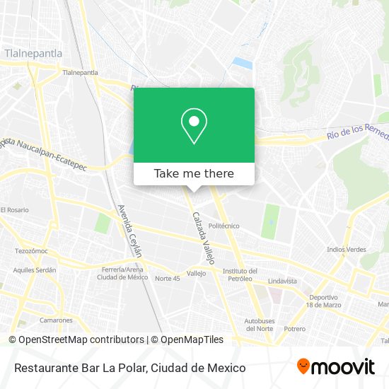 Restaurante Bar La Polar map