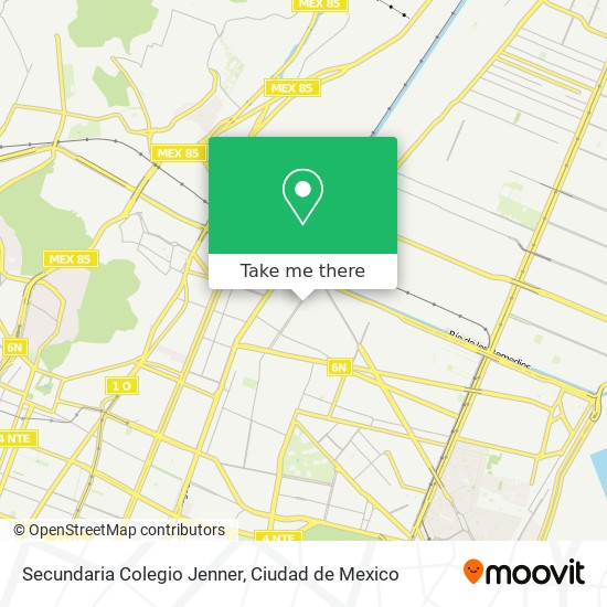 Mapa de Secundaria Colegio Jenner