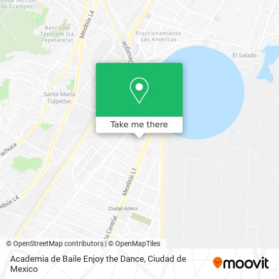 Academia de Baile Enjoy the Dance map