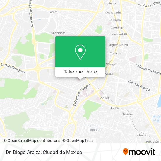Dr. Diego Araiza map