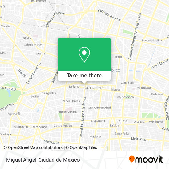 Mapa de Miguel Angel