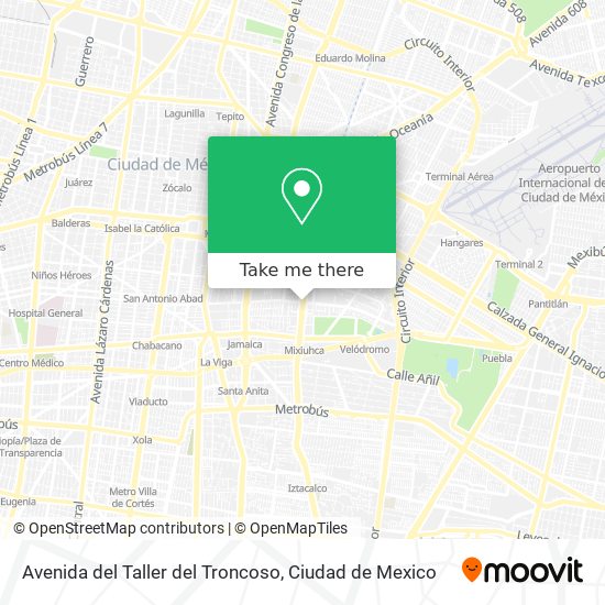 Avenida del Taller del Troncoso map