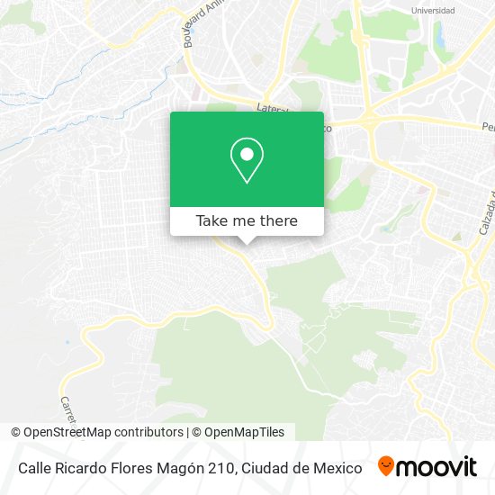 Calle Ricardo Flores Magón 210 map