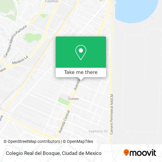 Mapa de Colegio Real del Bosque