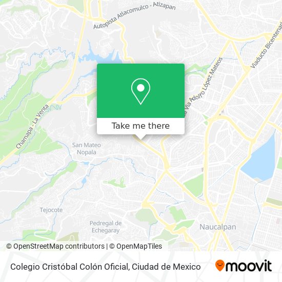 Colegio Cristóbal Colón Oficial map