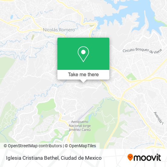 Mapa de Iglesia Cristiana Bethel
