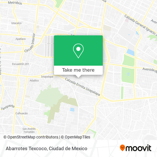 Mapa de Abarrotes Texcoco