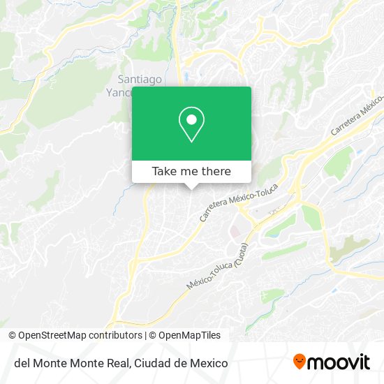 del Monte Monte Real map