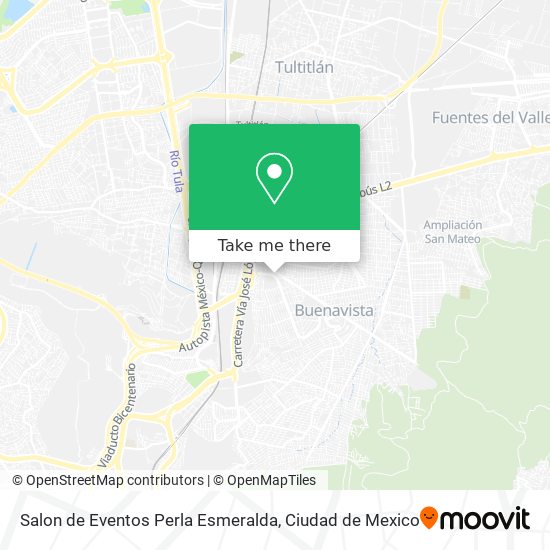 Salon de Eventos Perla Esmeralda map