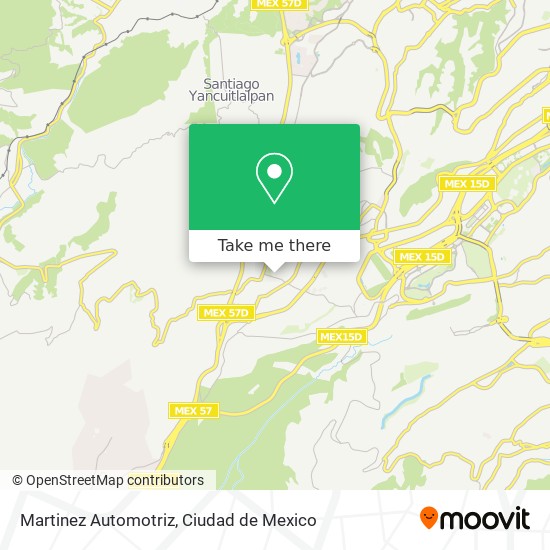 Mapa de Martinez Automotriz