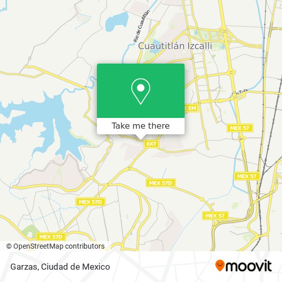 Garzas map