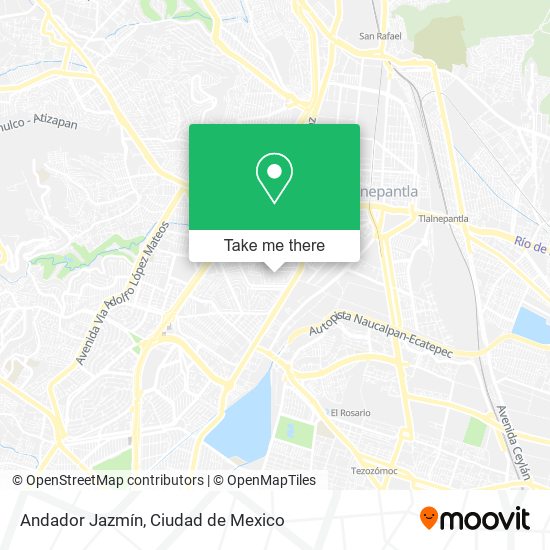 Mapa de Andador Jazmín