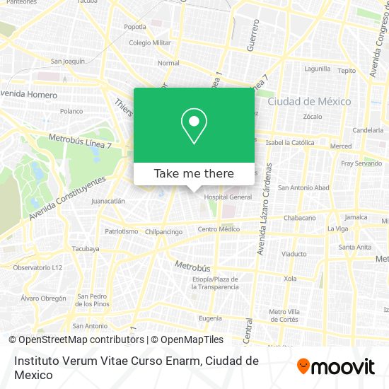 Instituto Verum Vitae Curso Enarm map