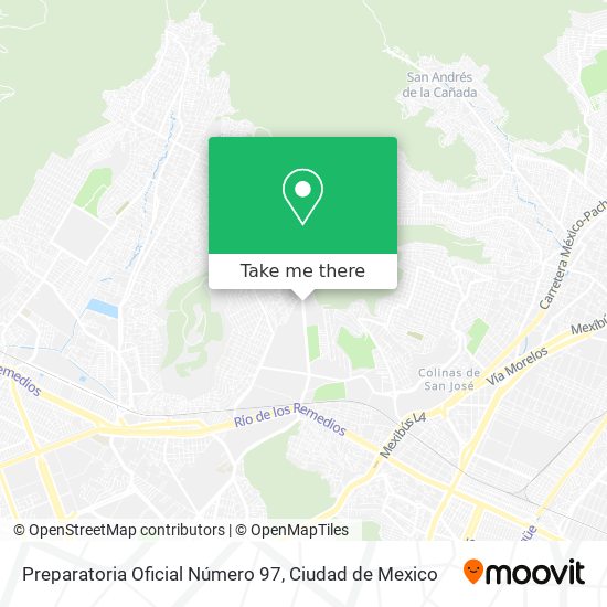 Preparatoria Oficial Número 97 map