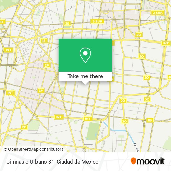 Mapa de Gimnasio Urbano 31