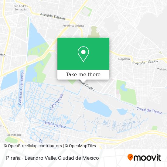 Piraña - Leandro Valle map