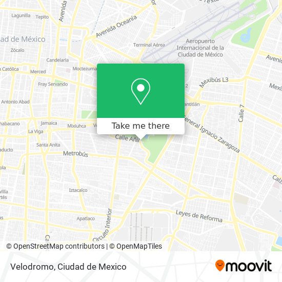Mapa de Velodromo