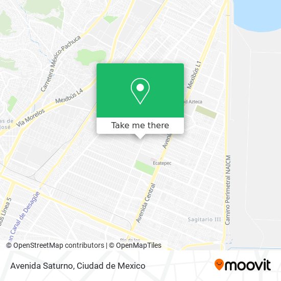 Avenida Saturno map