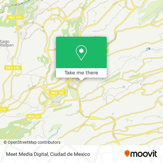 Mapa de Meet Media Digital