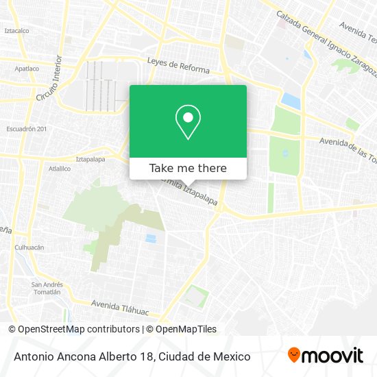 Antonio Ancona Alberto 18 map