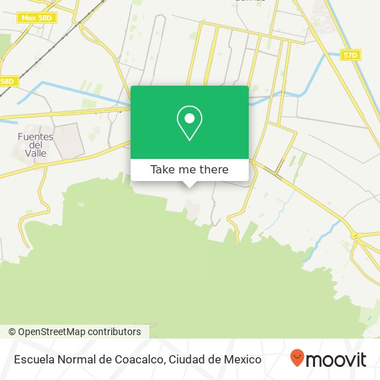 How to get to Escuela Normal de Coacalco, Calle Enrique Rebsamen República  Mexicana in Tultepec by Bus?