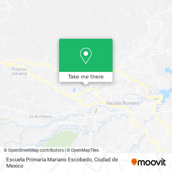 Escuela Primaria Mariano Escobedo map