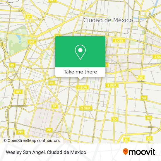 Wesley San Angel map