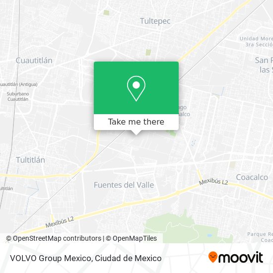 Mapa de VOLVO Group Mexico