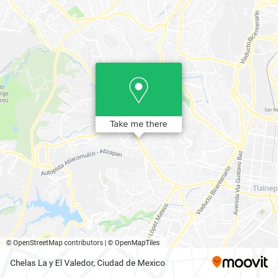Chelas La y El Valedor map