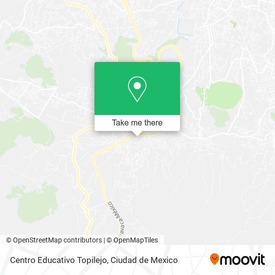 Centro Educativo Topilejo map