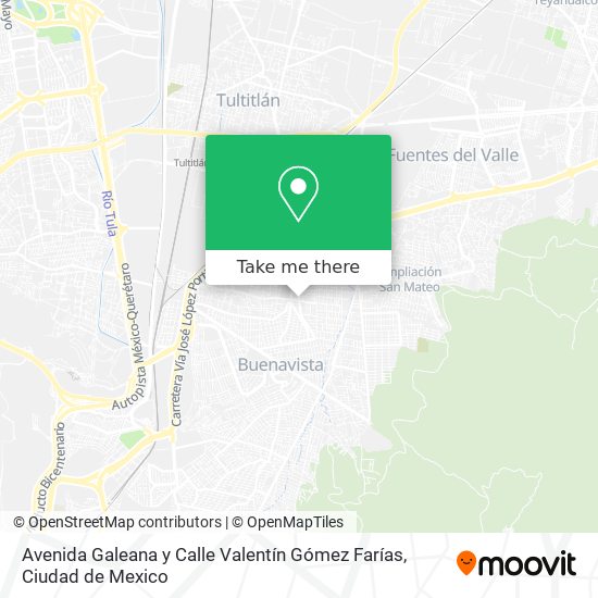 Avenida Galeana y Calle Valentín Gómez Farías map