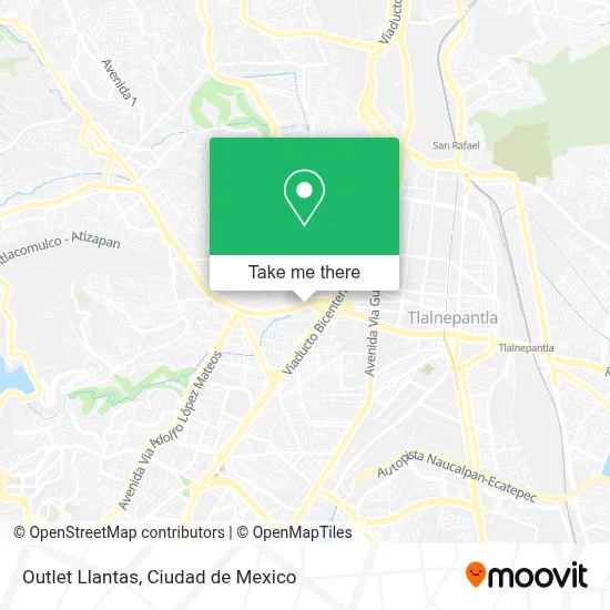 Outlet Llantas map