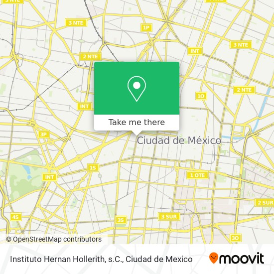 Mapa de Instituto Hernan Hollerith, s.C.