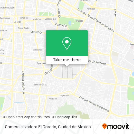 Comercializadora El Dorado map