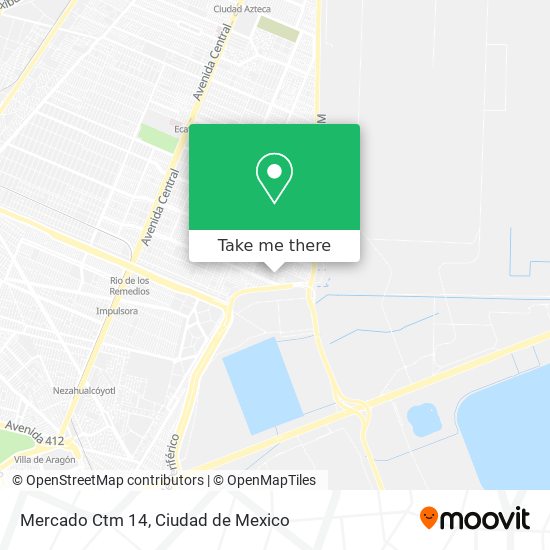 Mercado Ctm 14 map