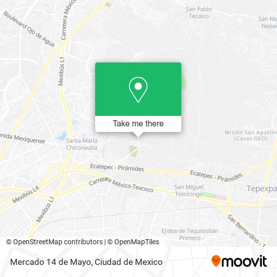 Mapa de Mercado 14 de Mayo
