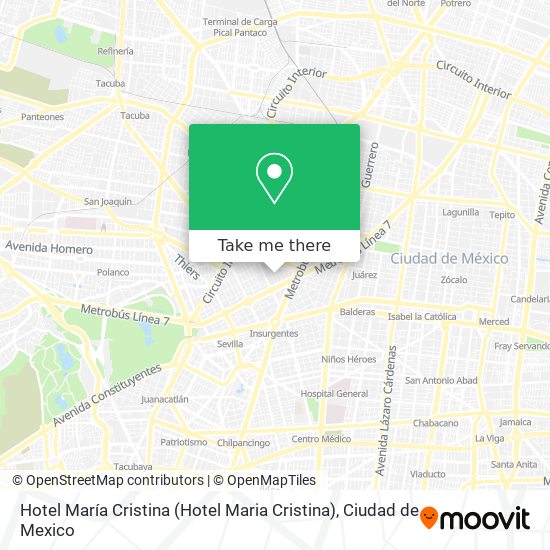 Mapa de Hotel María Cristina (Hotel Maria Cristina)