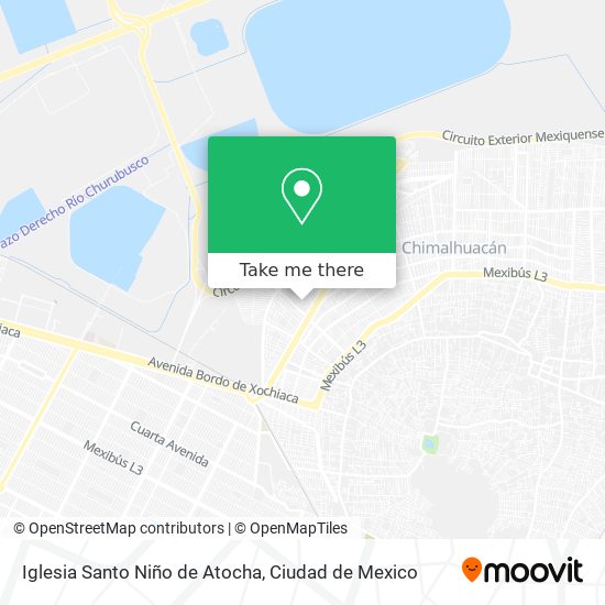 Iglesia Santo Niño de Atocha map