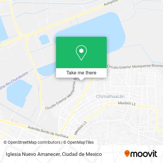 Iglesia Nuevo Amanecer map
