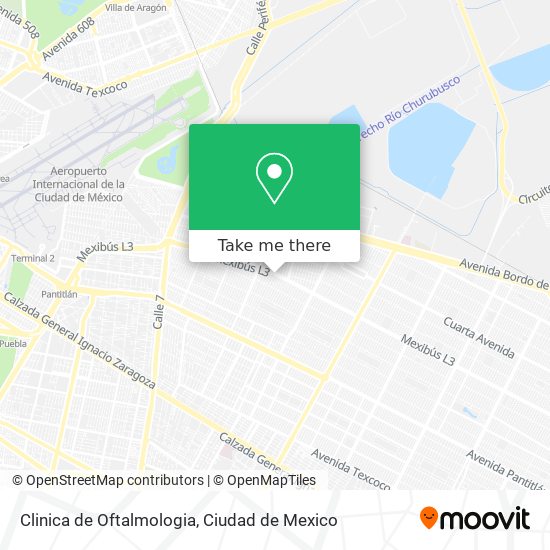 Clinica de Oftalmologia map