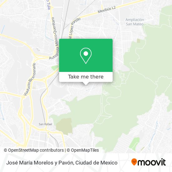 José María Morelos y Pavón map