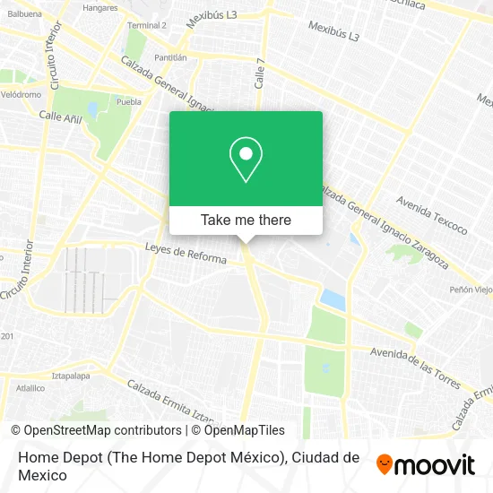 Home Depot (The Home Depot México) map