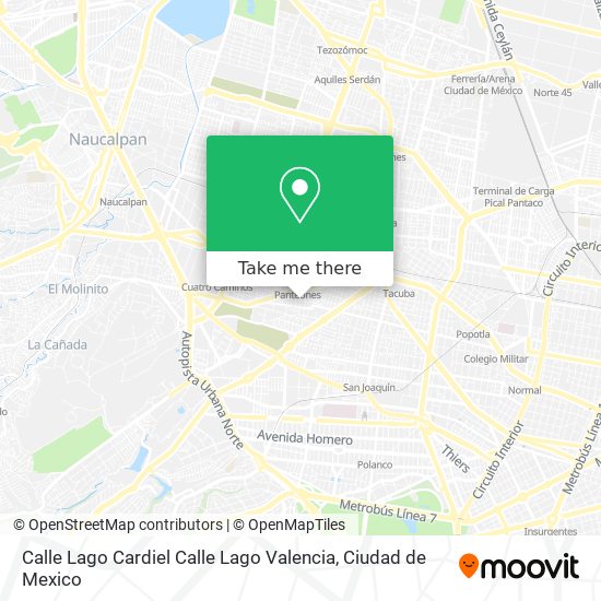 Calle Lago Cardiel Calle Lago Valencia map