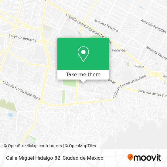 Mapa de Calle Miguel Hidalgo 82