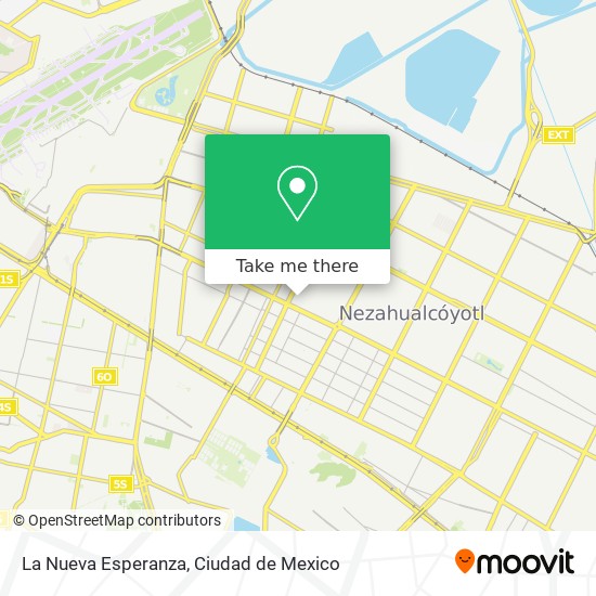 La Nueva Esperanza map