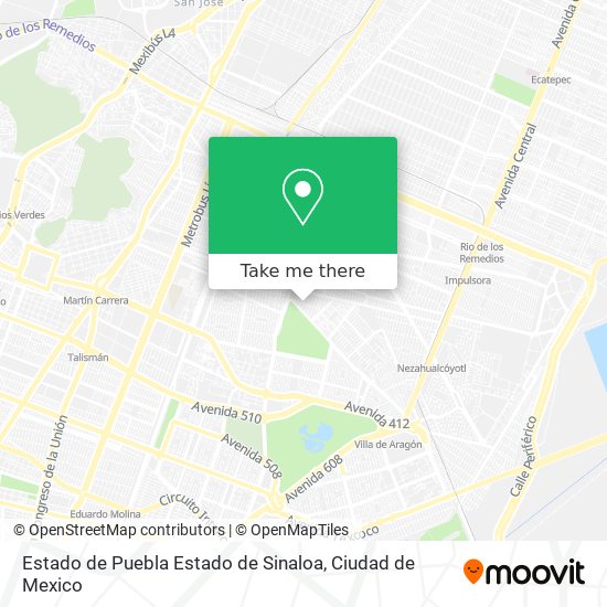 Estado de Puebla Estado de Sinaloa map