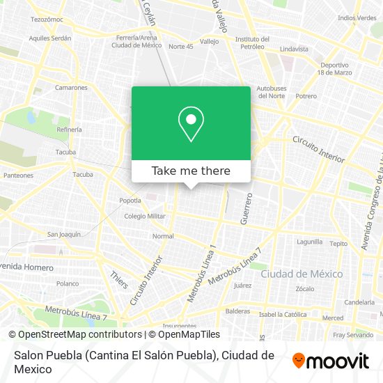 Salon Puebla (Cantina El Salón Puebla) map